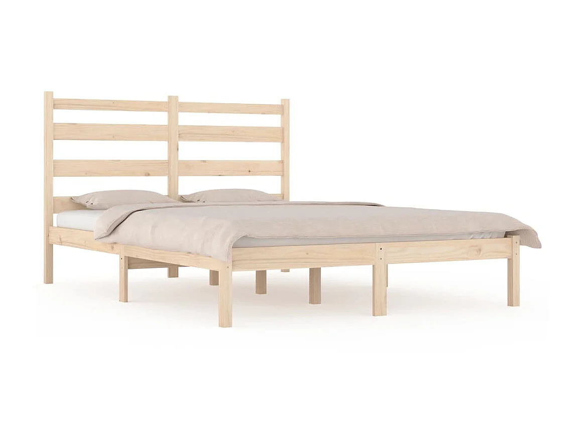 Bedframe massief grenenhout 120x200 cm NL49958