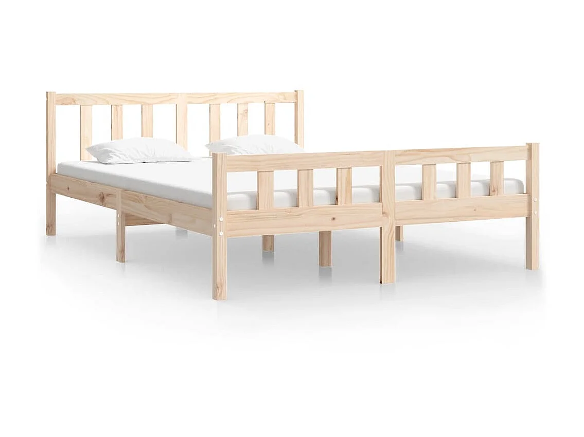 Lit-120x190 cm bois massif petit double EGGB36898