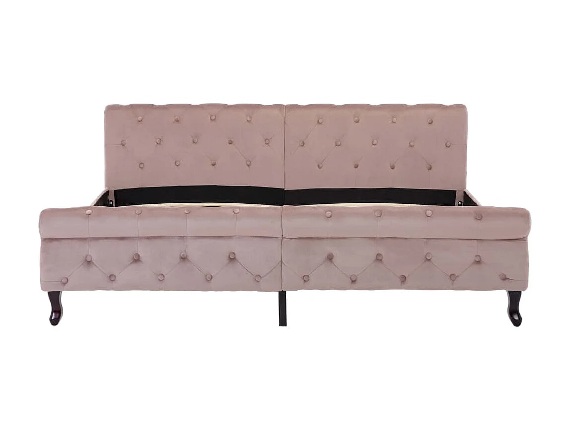 Lit-180x200 cm Rose Velours EGGB75096
