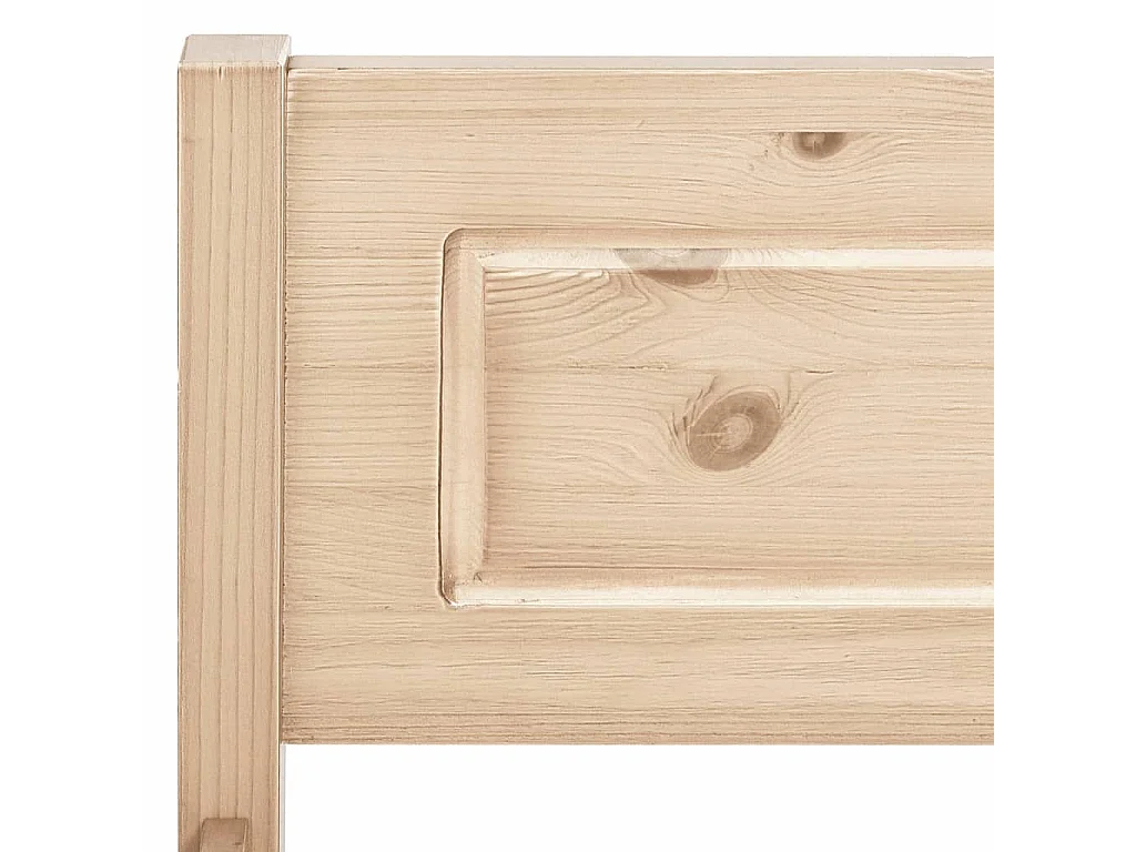 Lit-140x200 cm Bois de pin massif EGGB88640