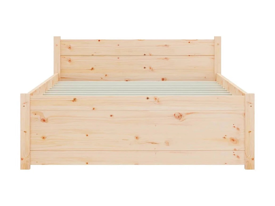 Bedframe massief hout 90x190 cm NL87578
