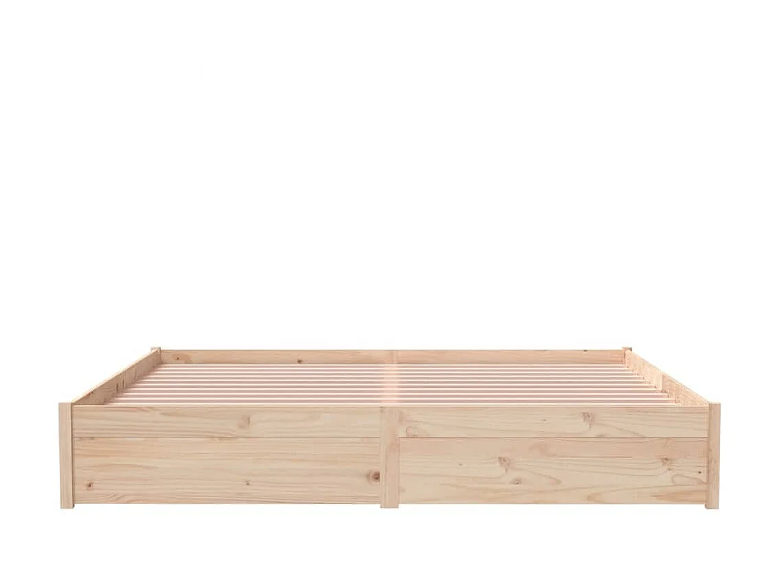 Lit-180x200 cm bois massif super king EGGB96268