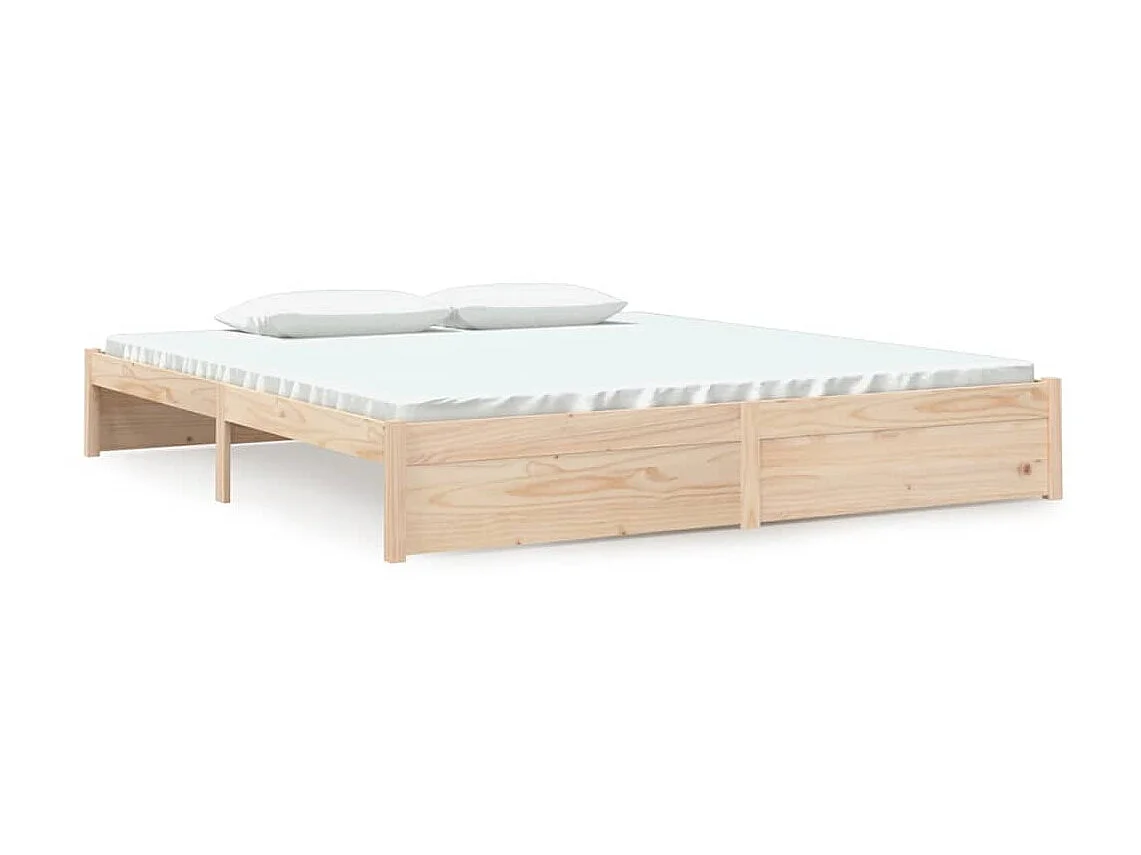 Lit-180x200 cm bois massif super king EGGB96268