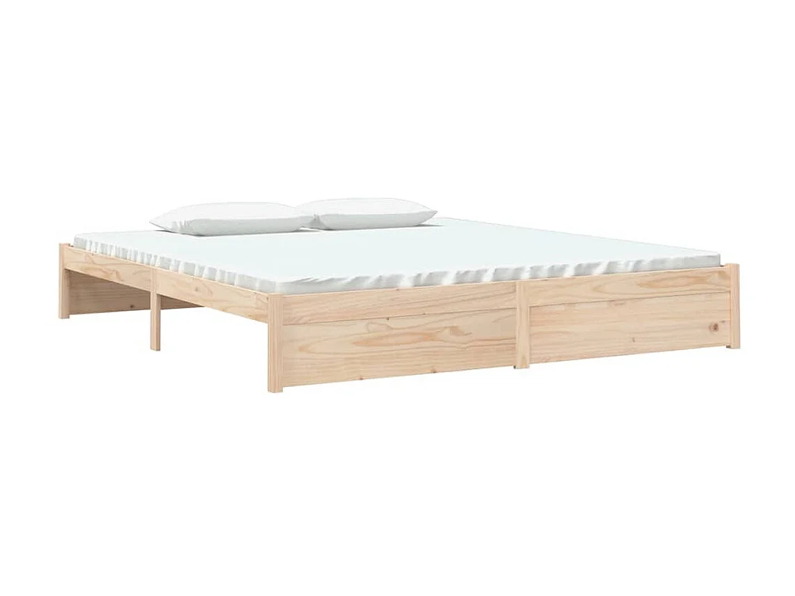 Lit-180x200 cm bois massif super king EGGB96268