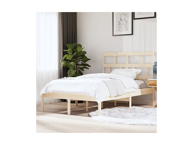 Bedframe massief grenenhout 140x200 cm NL21314