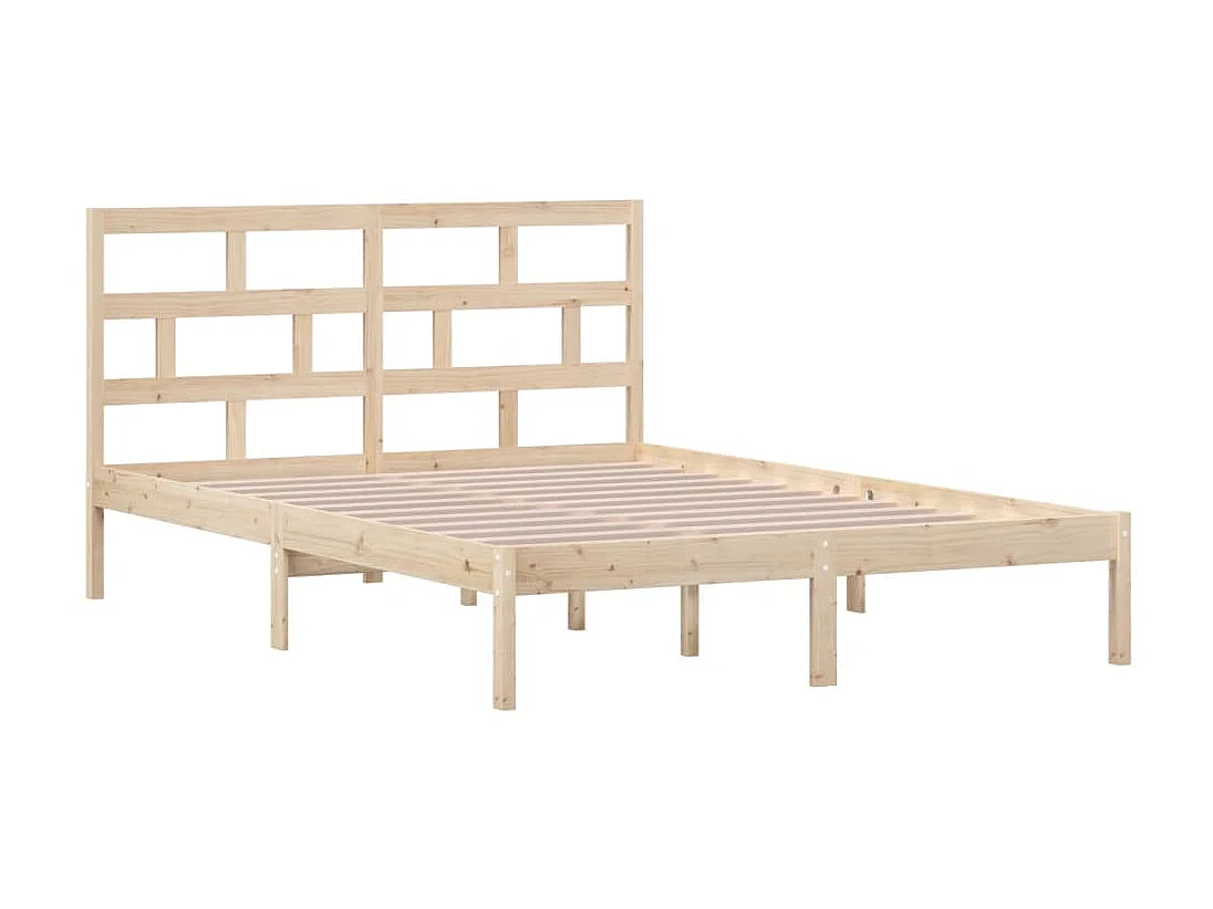 Bedframe massief grenenhout 140x200 cm NL21314