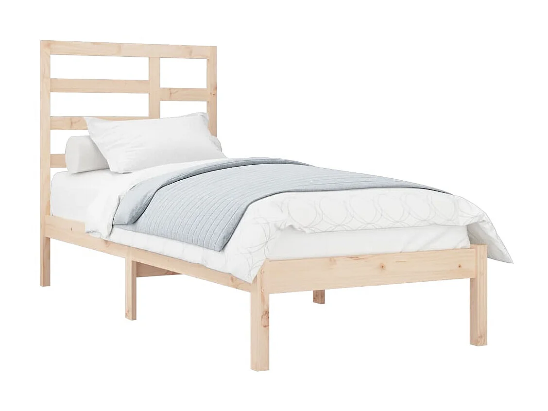 Cama 100x200 cm madeira maciço PT219601