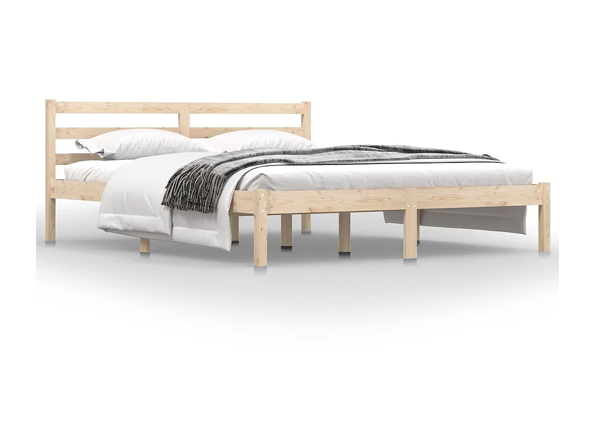 Bedframe massief grenenhout 150x200 cm NL26171