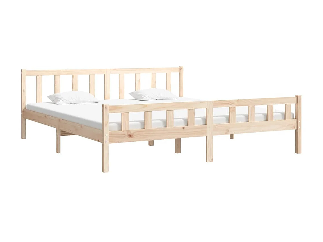 Cama 160x200 cm madeira maciça PT793823