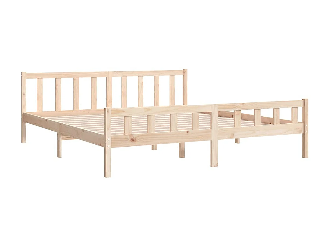 Cama 160x200 cm madeira maciça PT793823