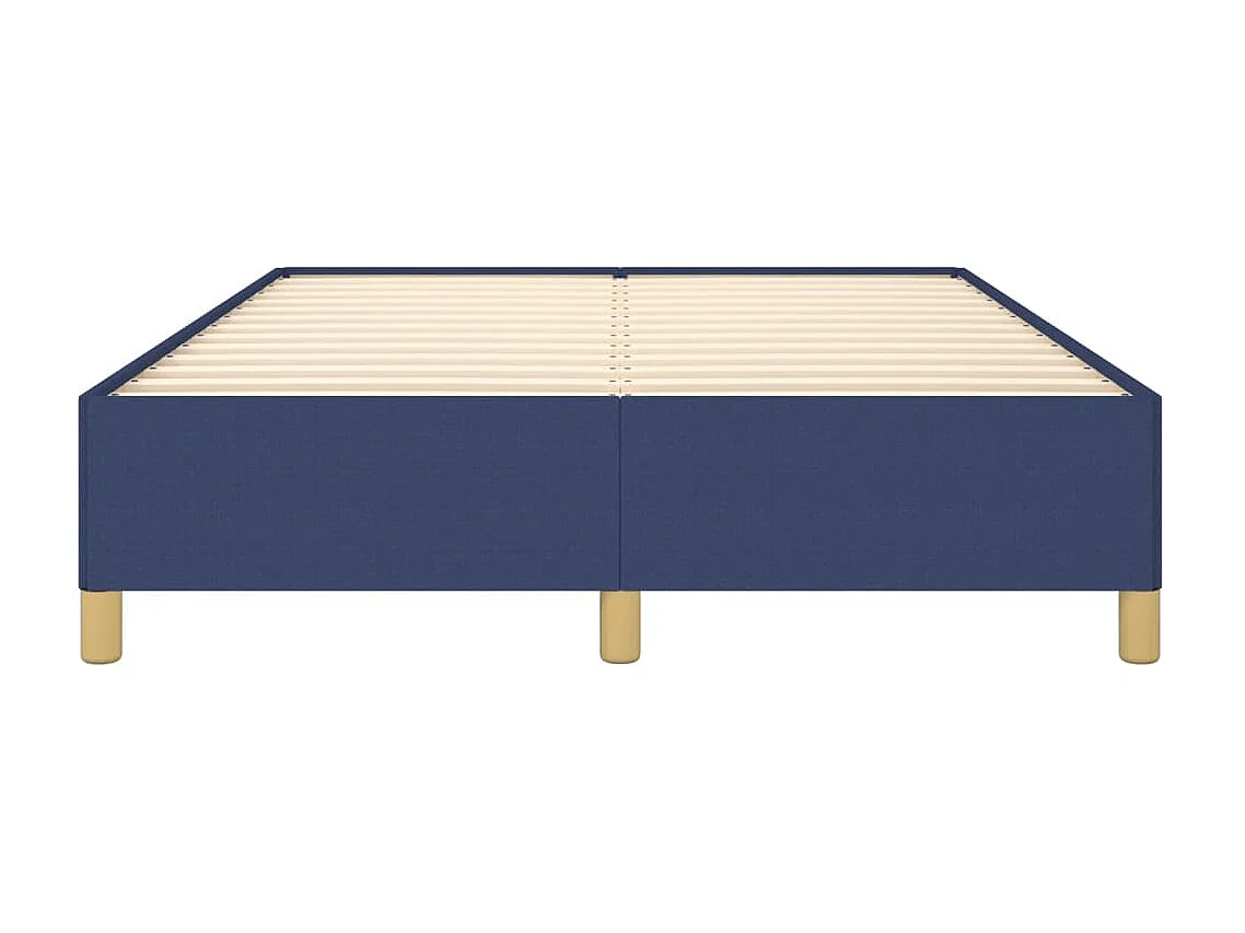 Lit-140x200 cm Bleu Tissu EGGB29349