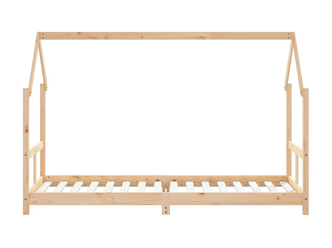 Lit-80x200 cm pour enfants bois de pin massif EGGB53341