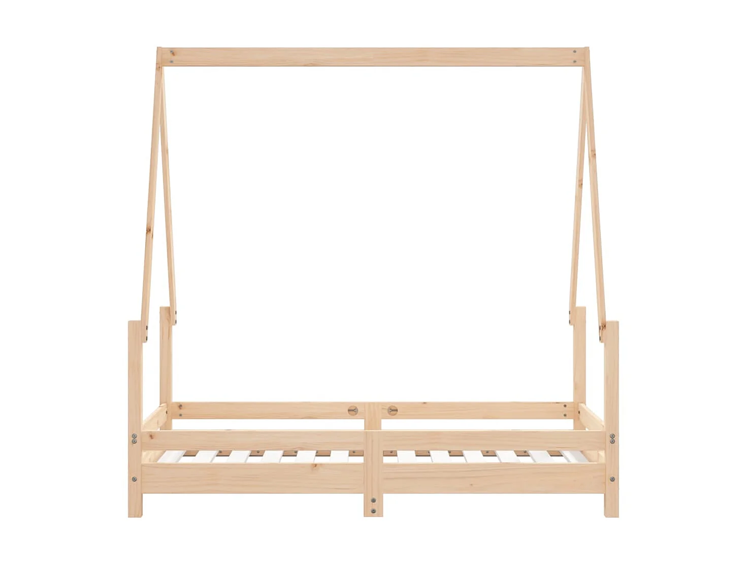 Cama infantil 70x140 cm pinho maciço PT951469