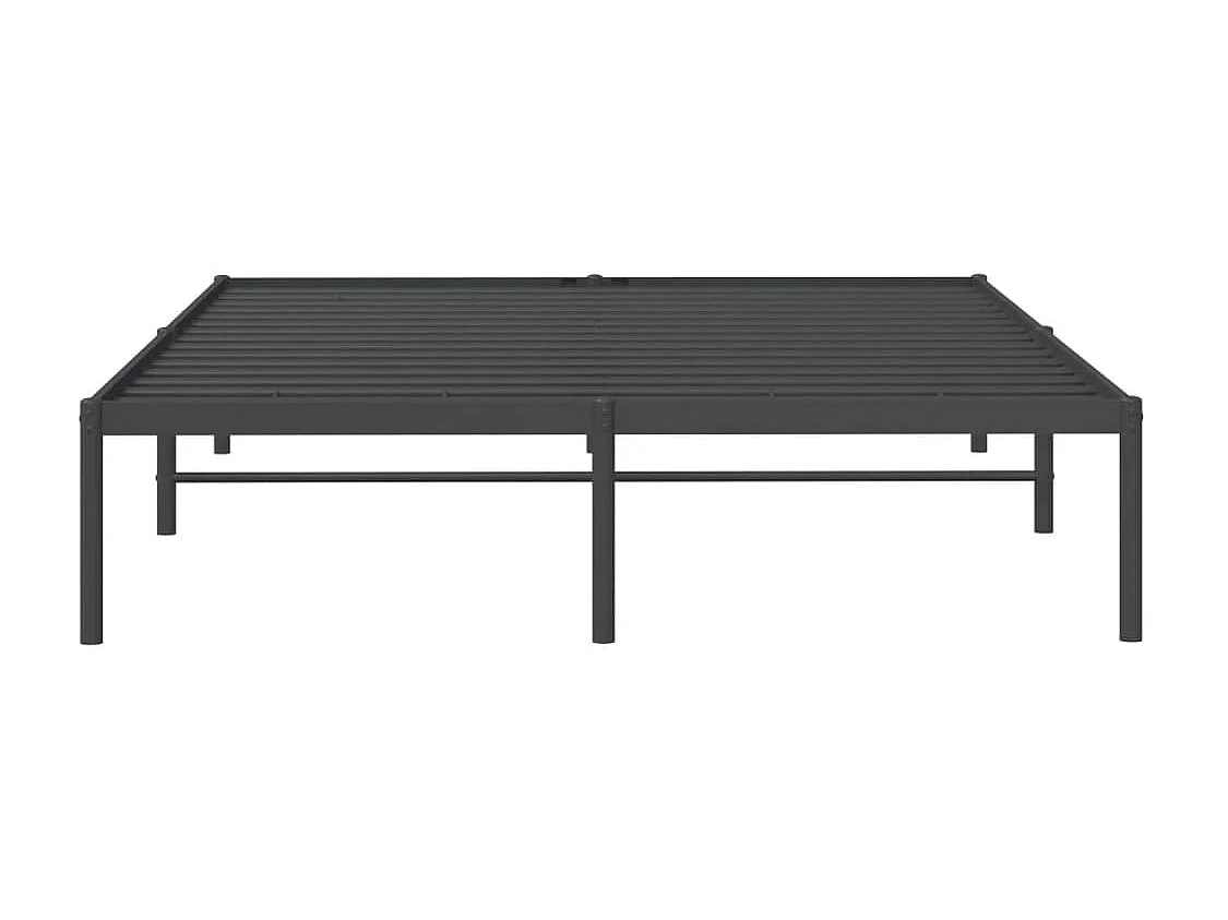 Bedframe metaal zwart 140x190 cm NL64775