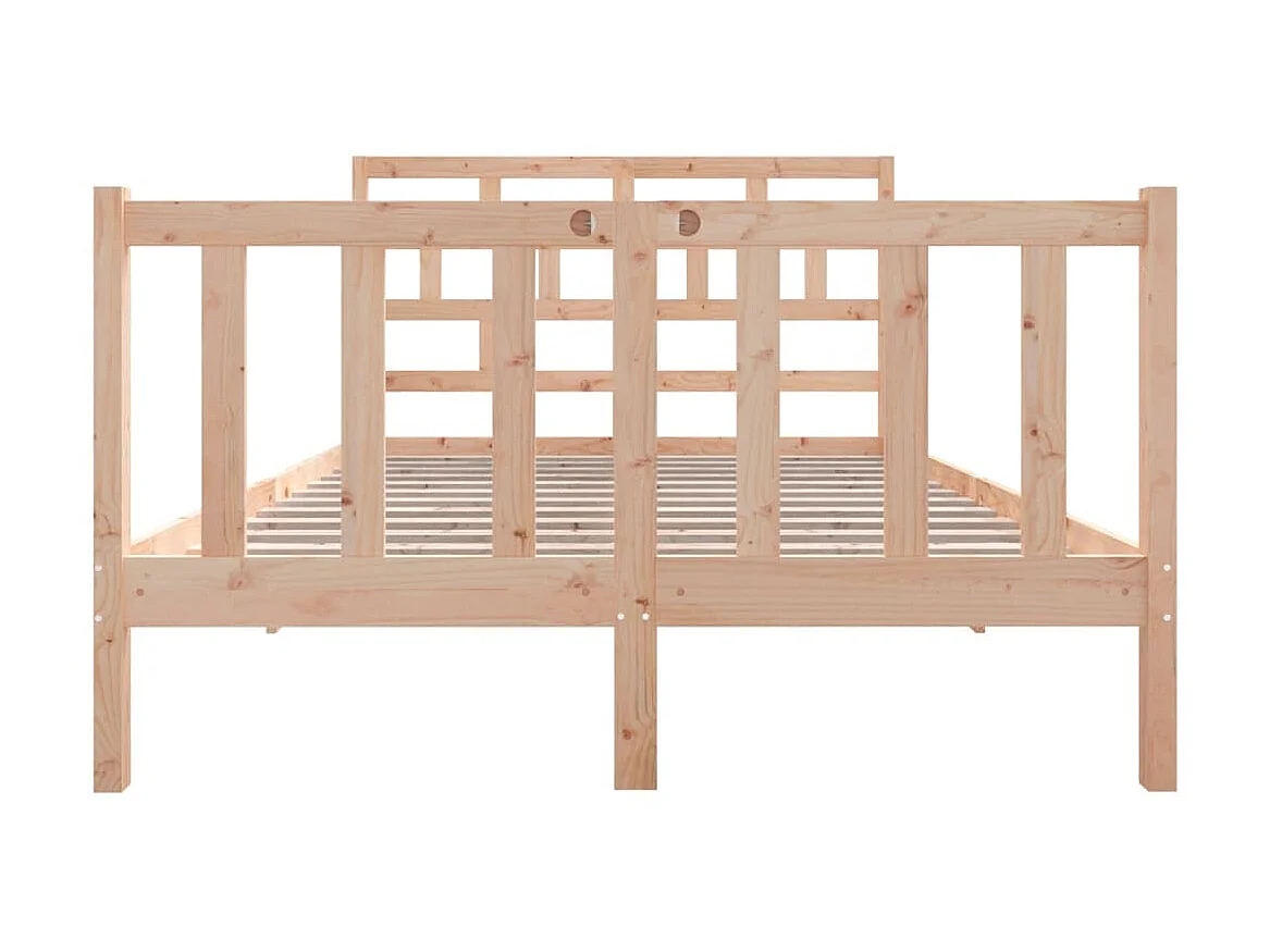 Bedframe massief grenenhout 140x190 cm NL94097