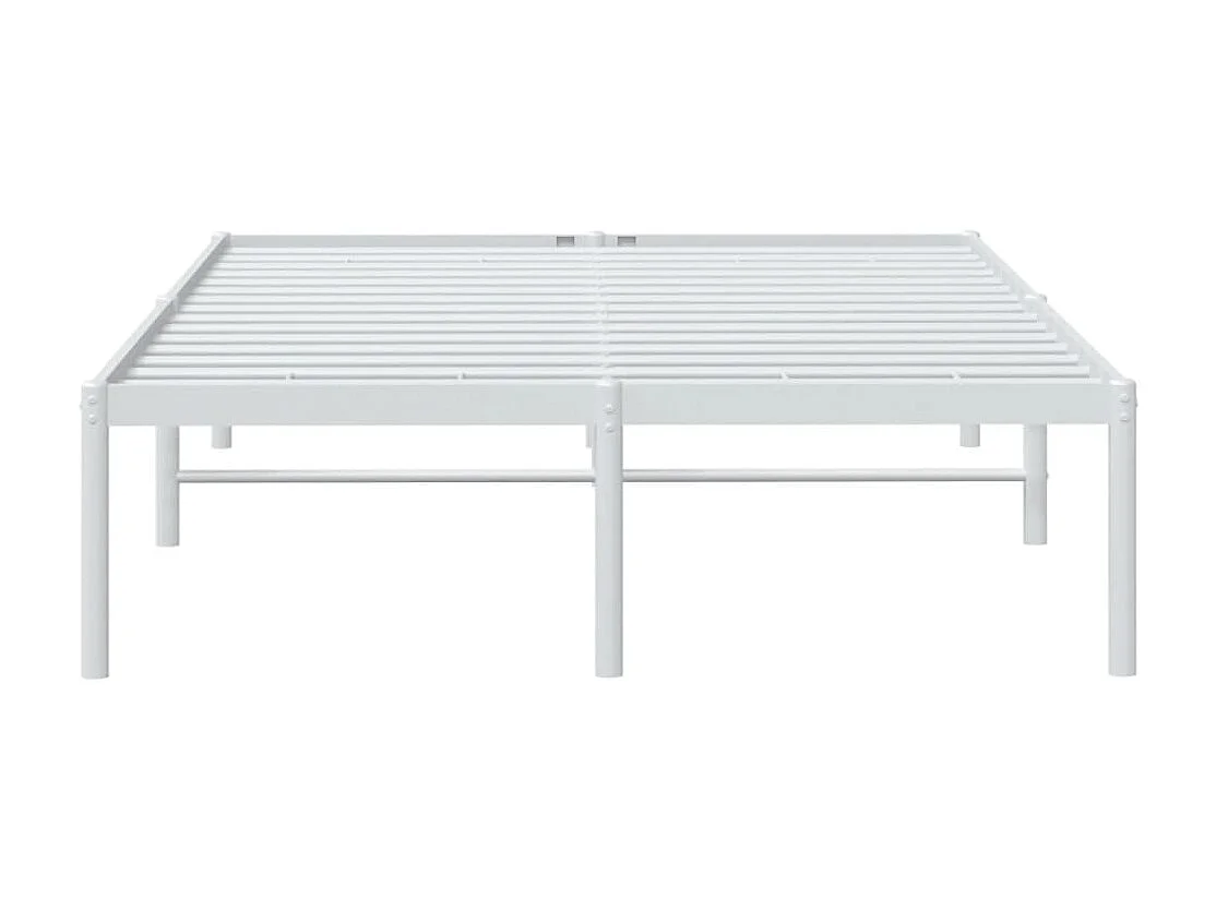 Cama 120x190 cm de metal blanca ES34225