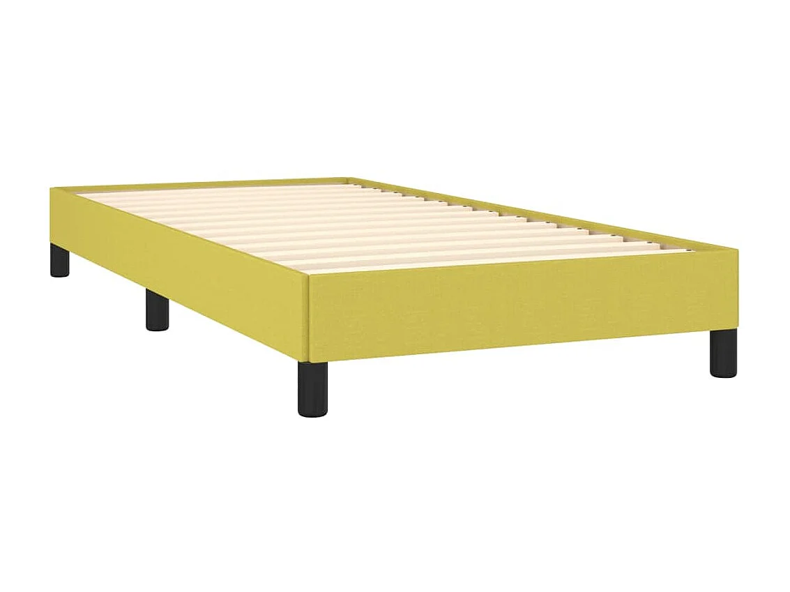 Lit-90x200 cm Vert Tissu EGGB97631