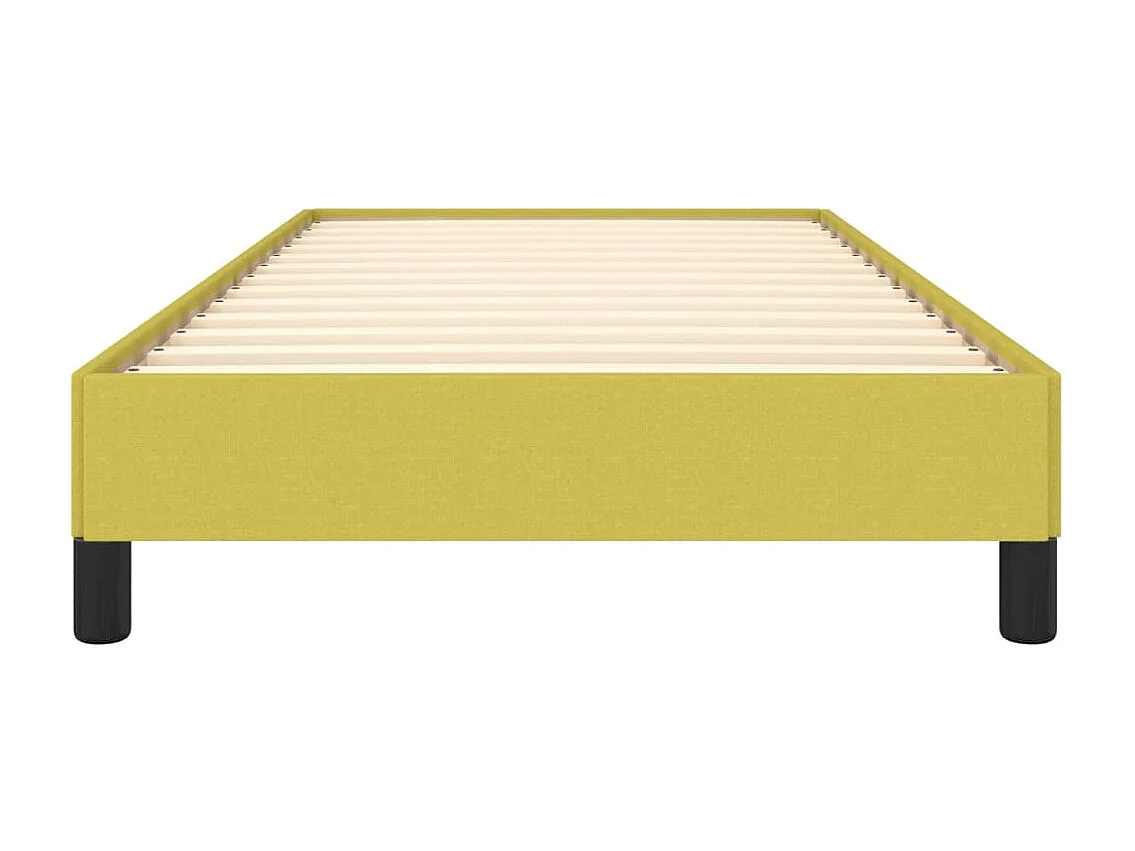 Lit-90x200 cm Vert Tissu EGGB97631