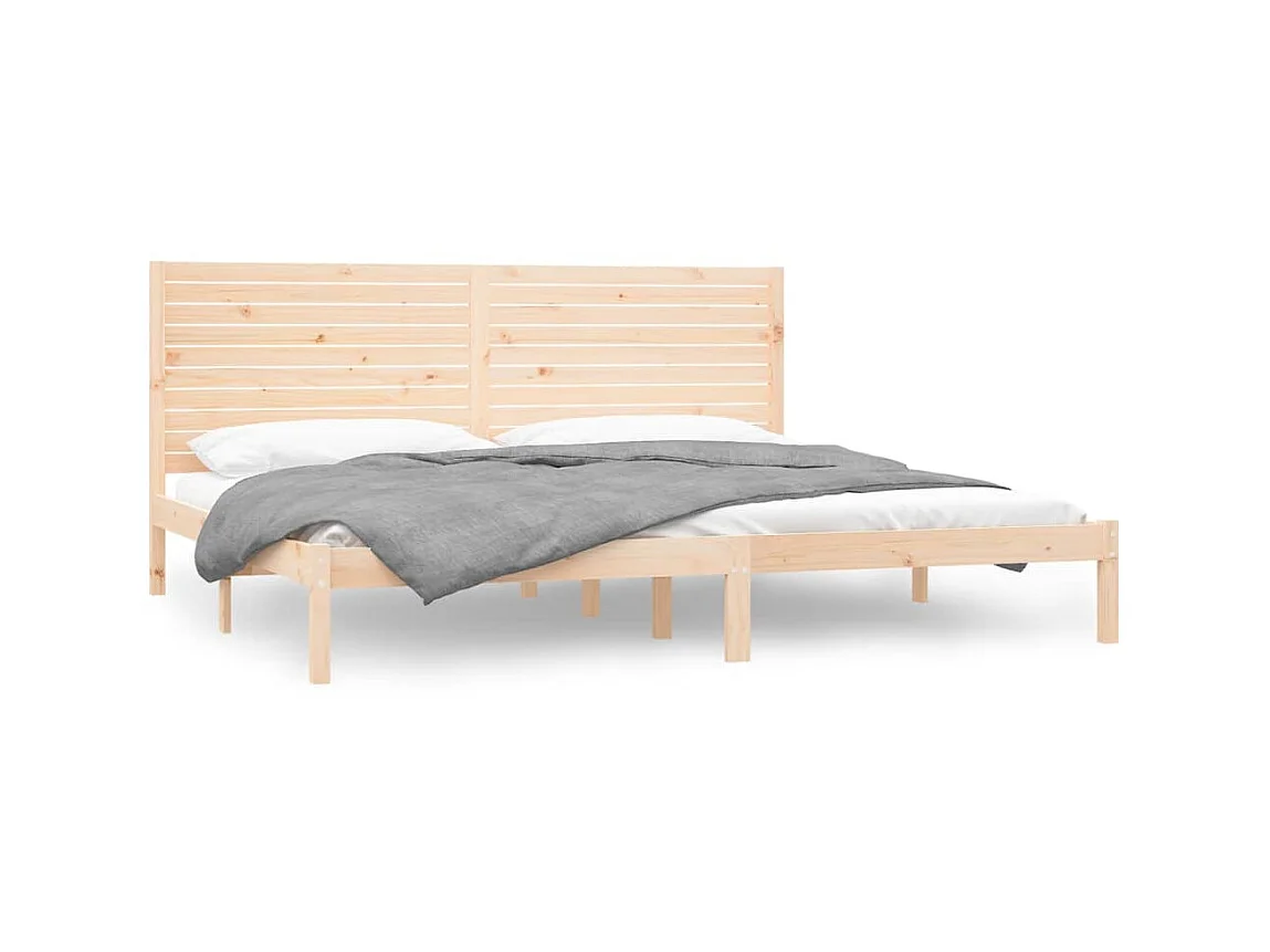 Cama 200x200 cm madeira maciça PT518872