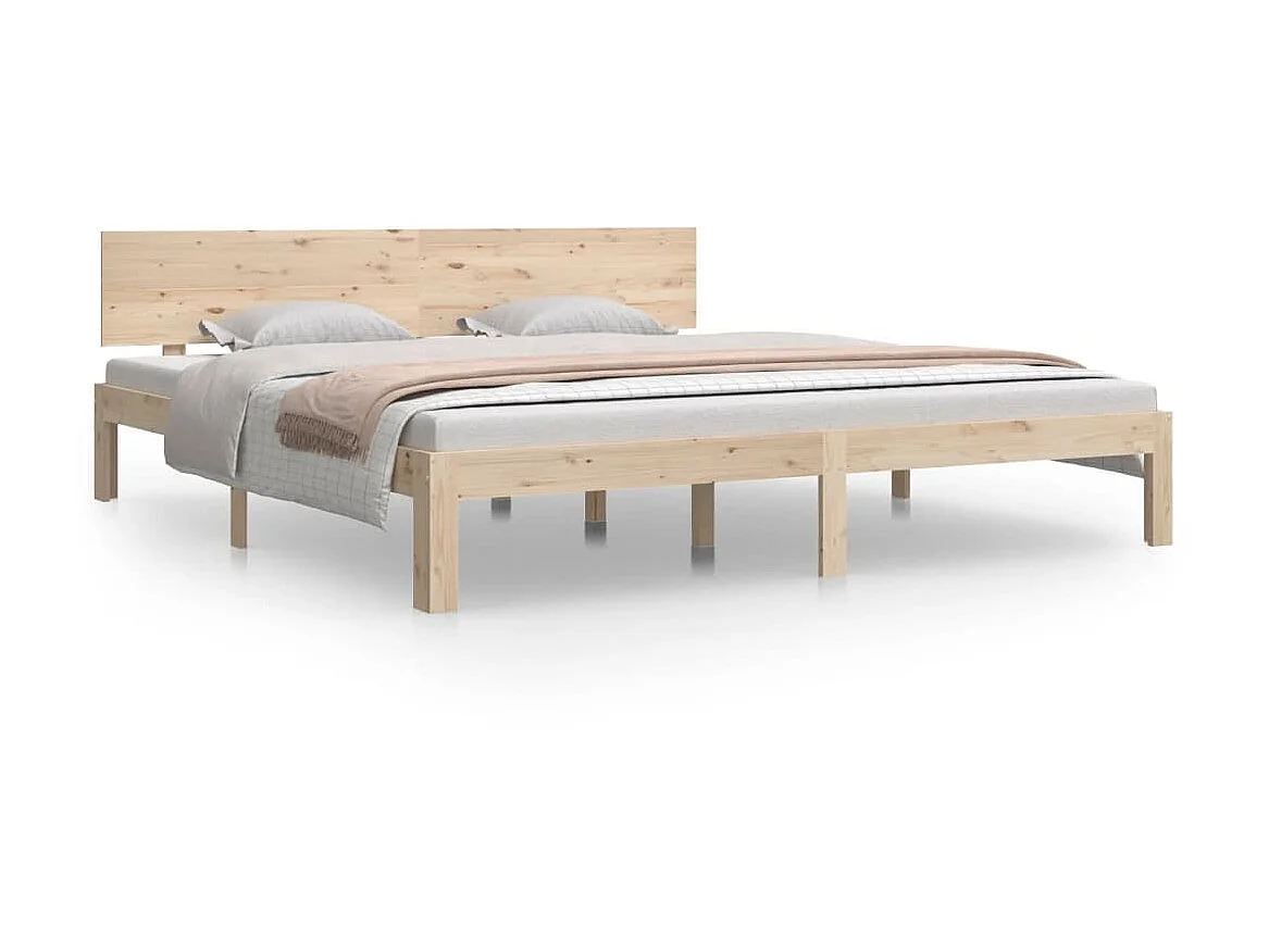 Bedframe massief hout 180x200 cm NL61393