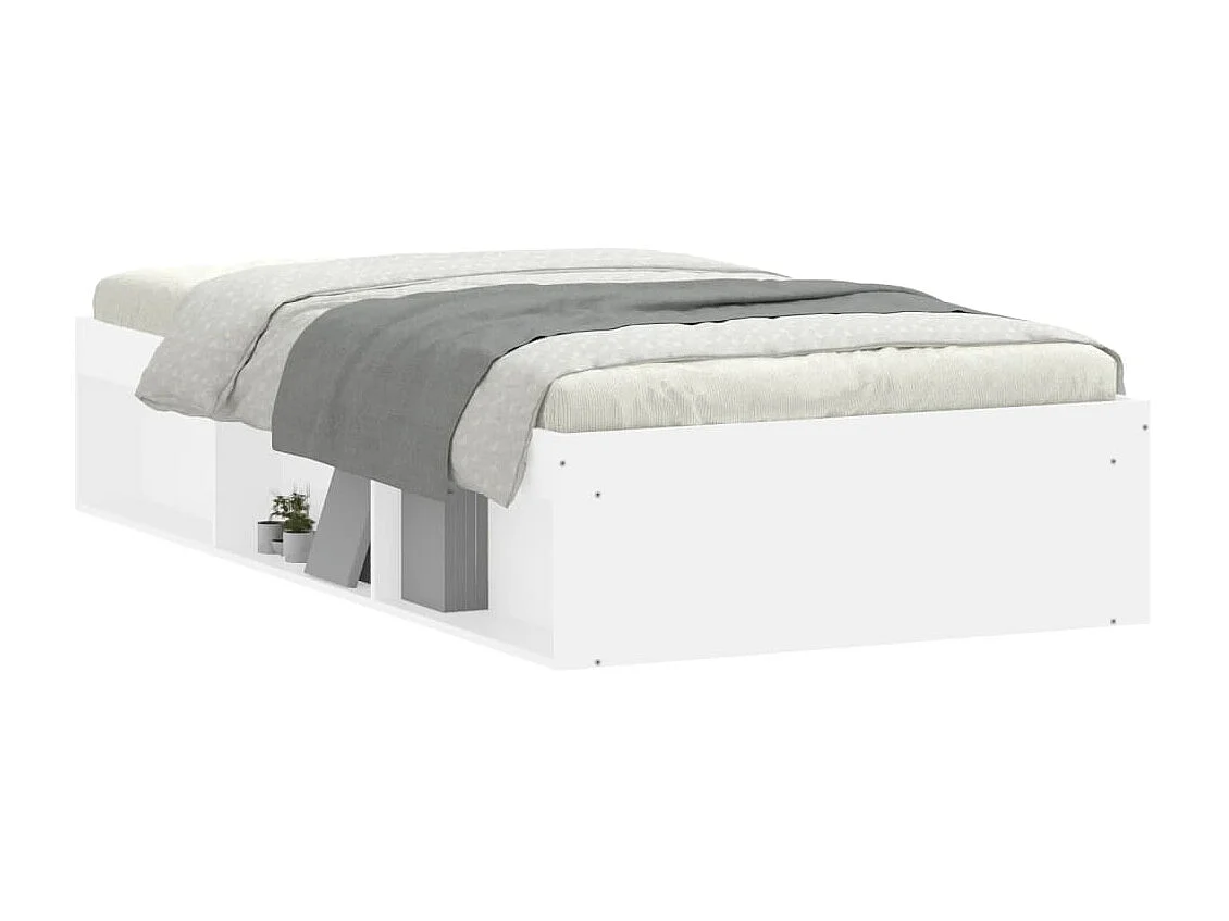 Cama 90x200 cm blanca ES85611
