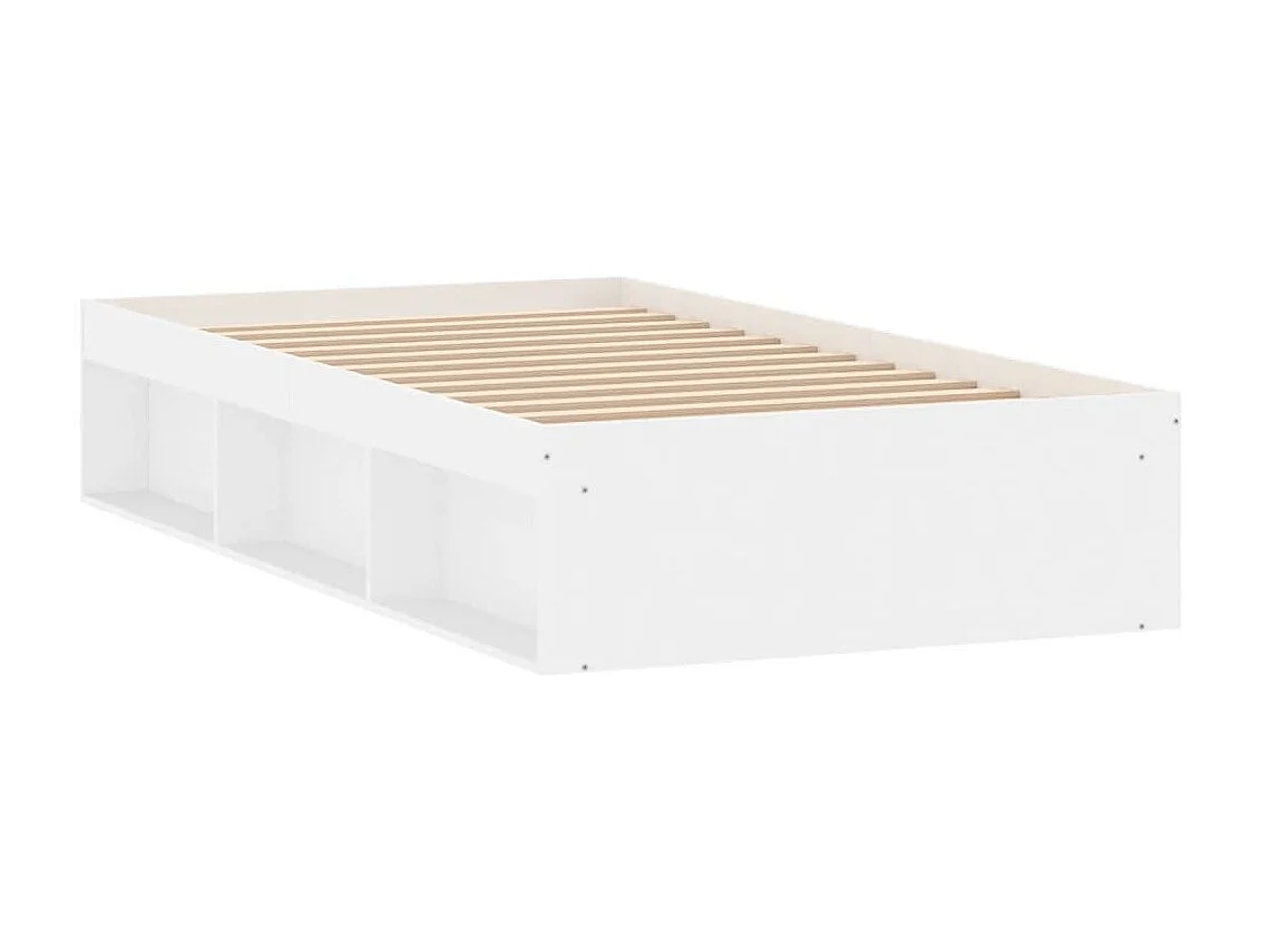 Cama 90x200 cm blanca ES85611