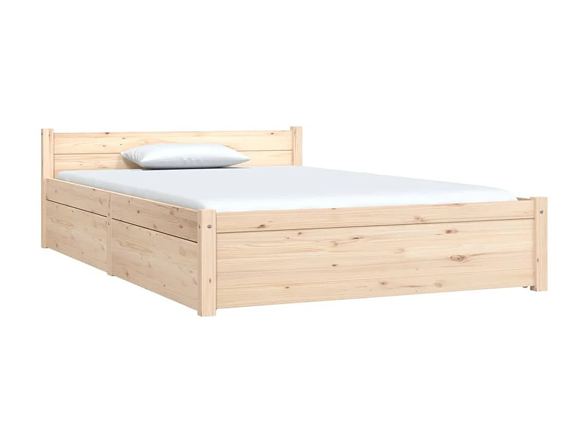 Lit-120x190 cm avec tiroirs Petit double EGGB27361