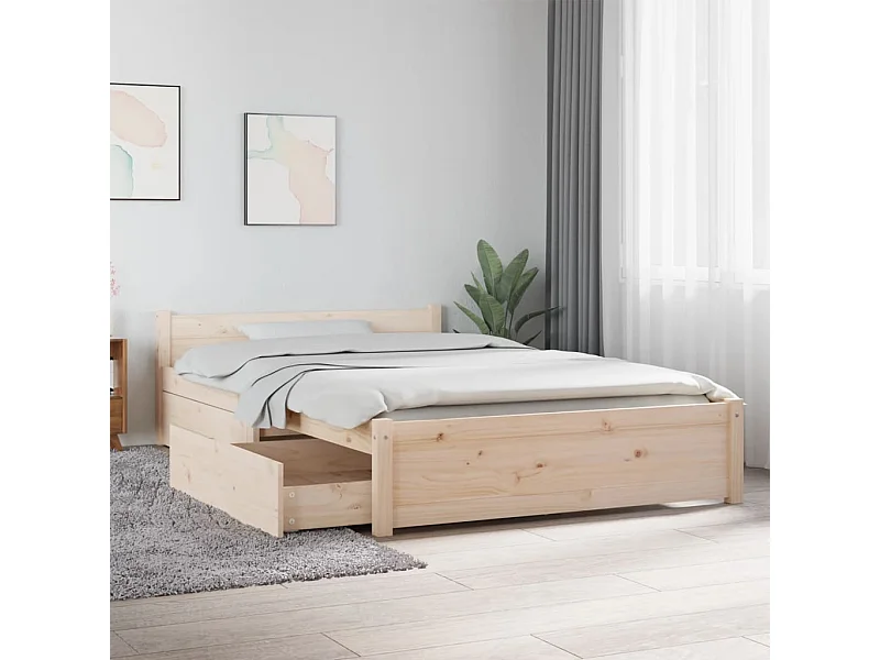 Bedframe met lades 120x190 cm NL87112