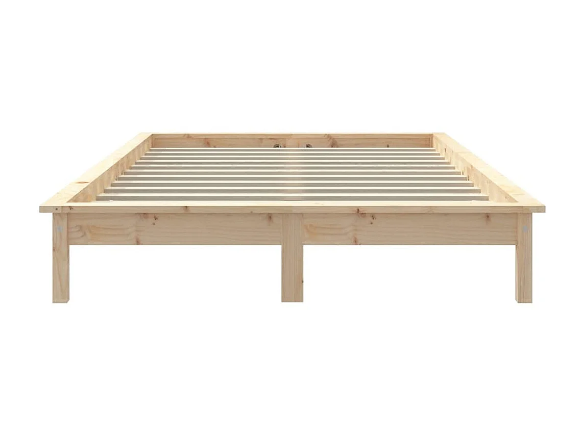 Lit-120x200 cm Bois de pin massif EGGB21511