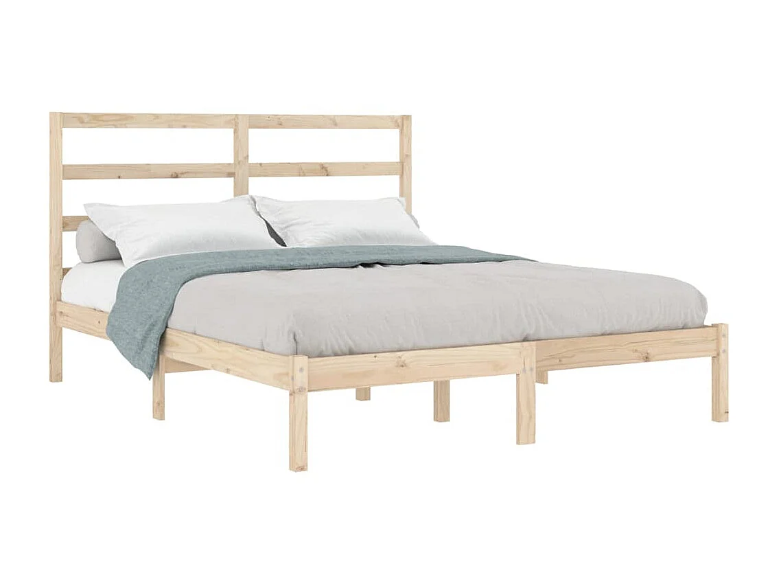 Lit-120x190 cm bois massif petit double EGGB13011