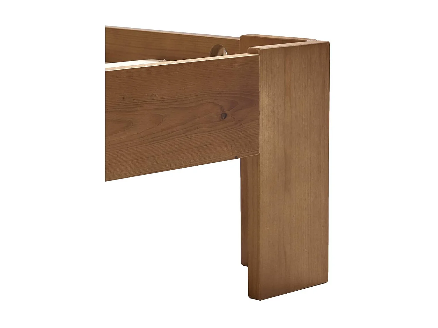 Bedframe massief grenenhout honingbruin 120x200 cm NL68242