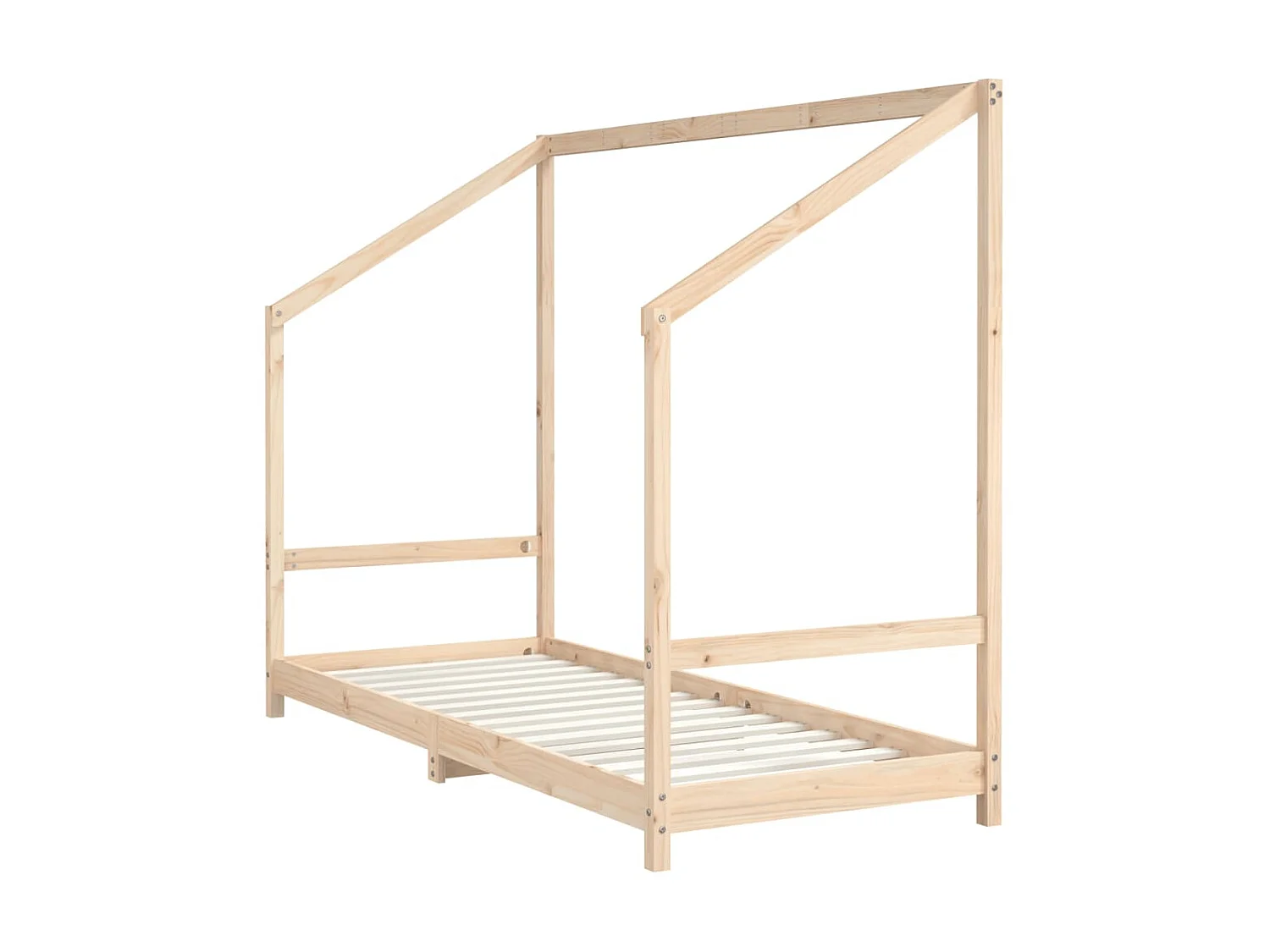 Kinderbedframe 80x200 cm massief grenenhout NL32144