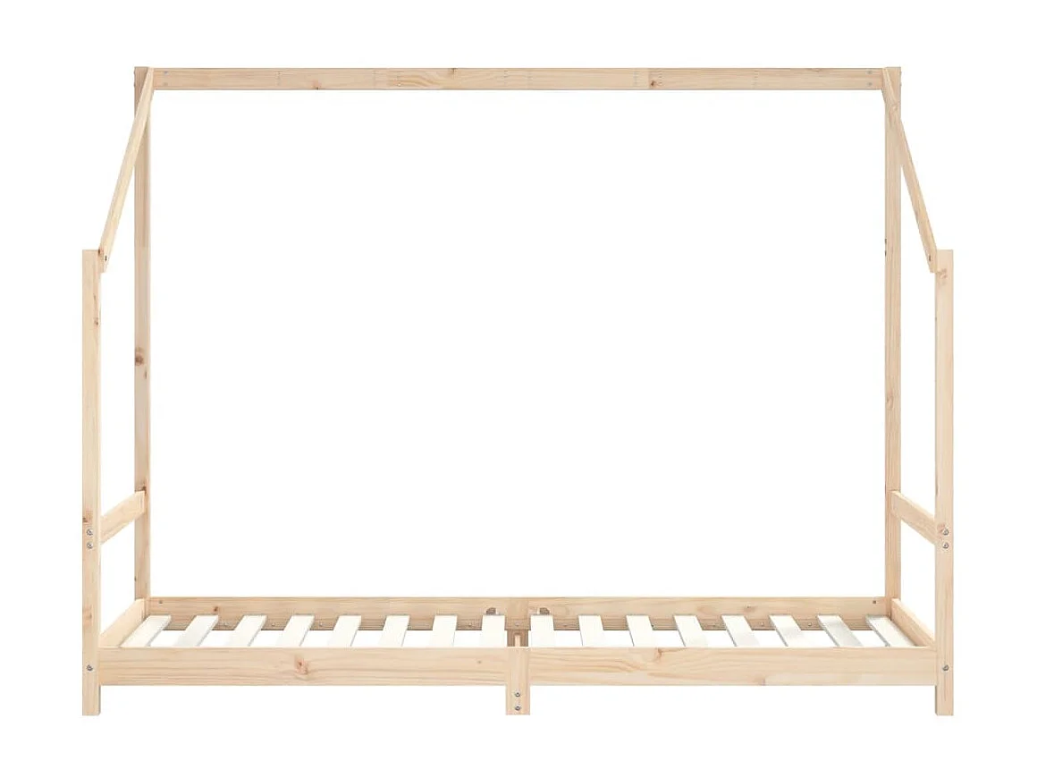 Kinderbedframe 80x200 cm massief grenenhout NL32144