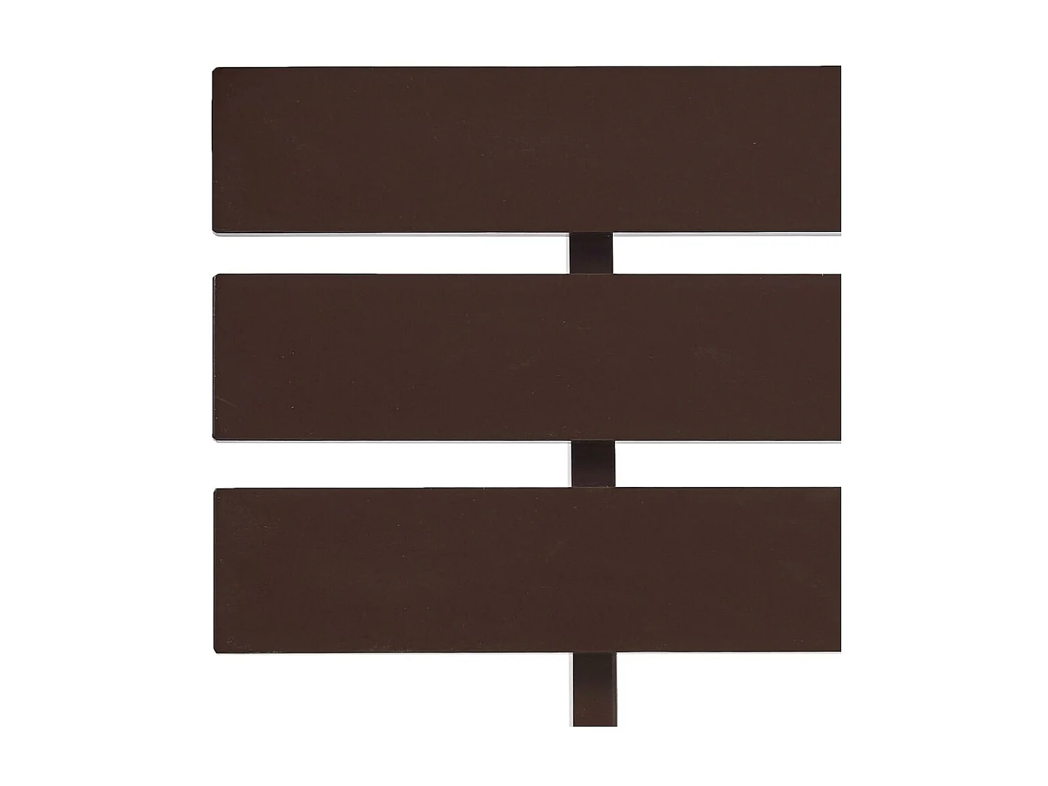 Lit-180x200 cm Marron foncéé Bois de pin massif EGGB44896