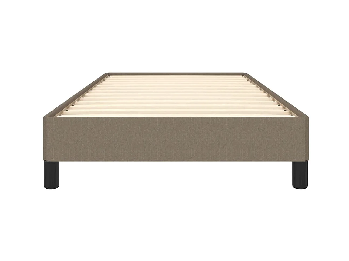 Bedframe stof taupe 80x200 cm NL69908