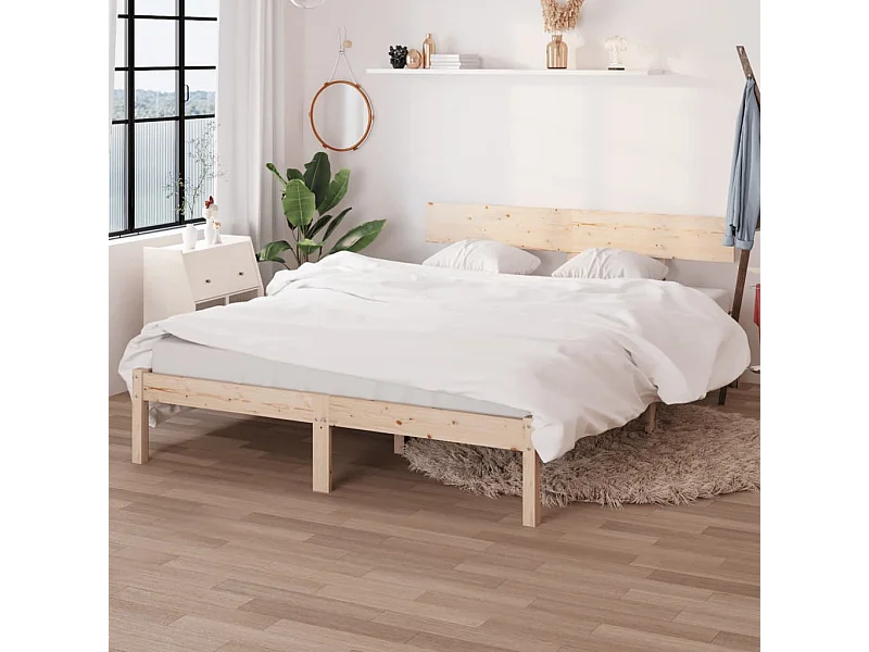 Bedframe massief grenenhout 160x200 cm NL27679