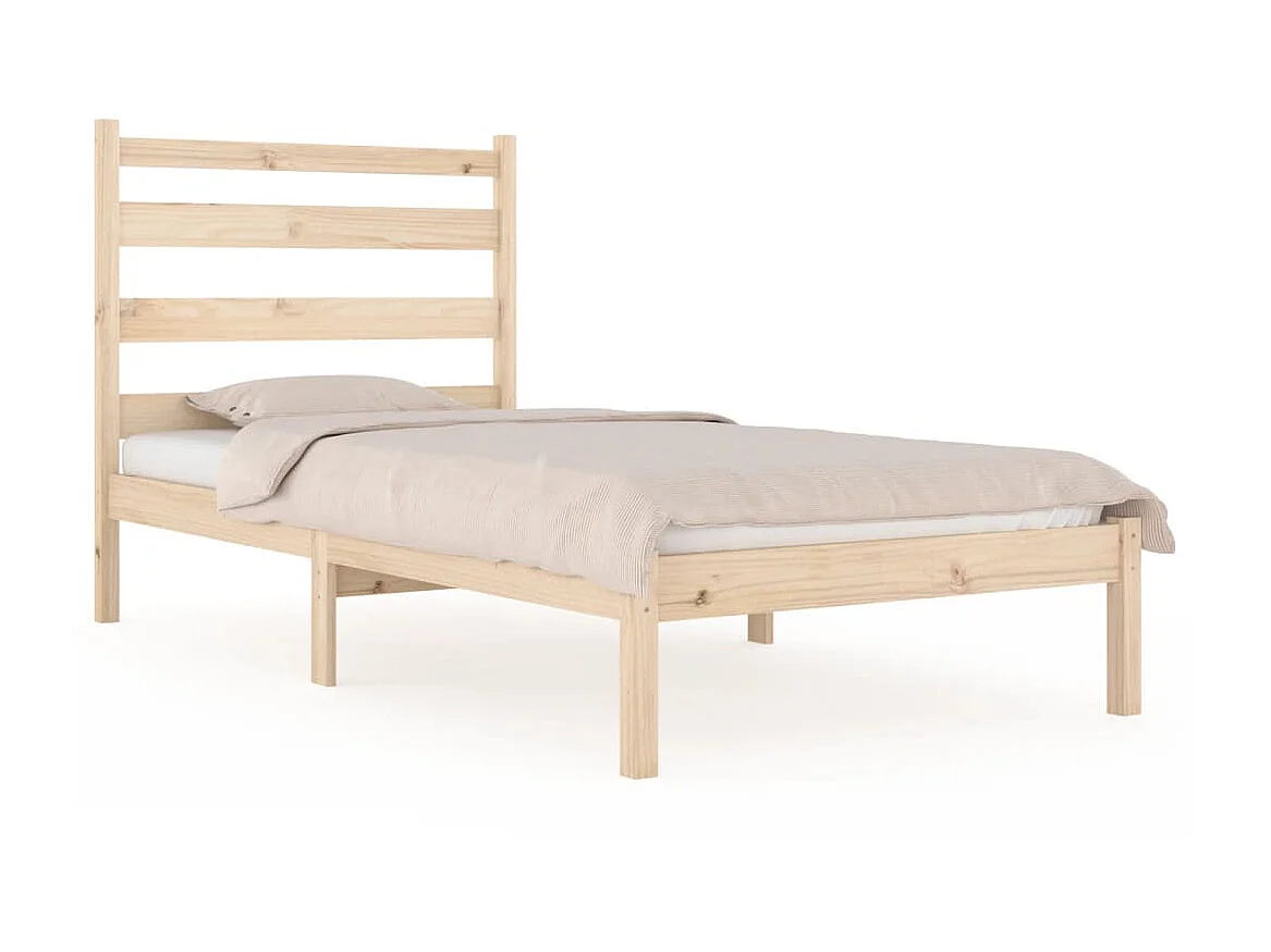 Bedframe massief grenenhout 90x190 cm NL34548
