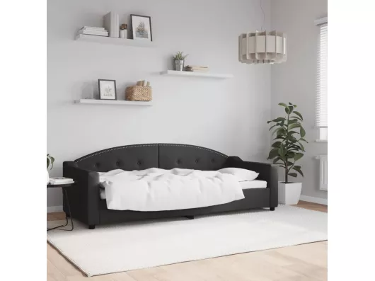 Kauf Unique Tagesbett,Sofabett Schwarz 80x200 cm Stoff -gkd11004