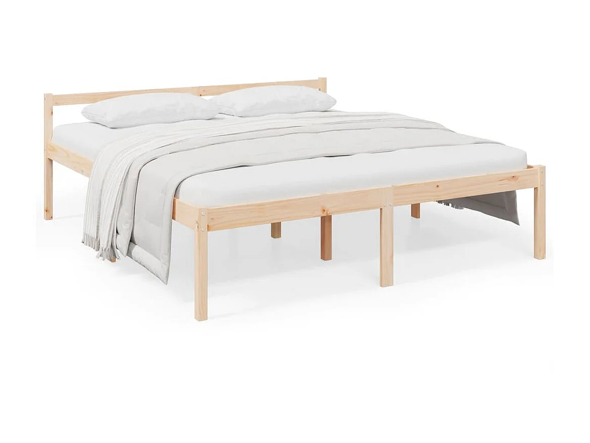 Seniorenbed massief grenenhout 180x200 cm NL35202