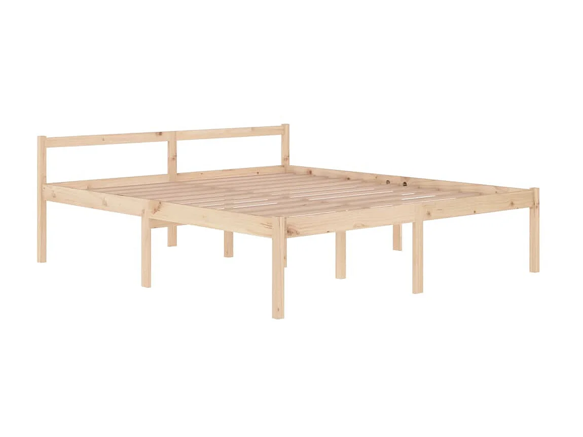 Seniorenbed massief grenenhout 180x200 cm NL35202