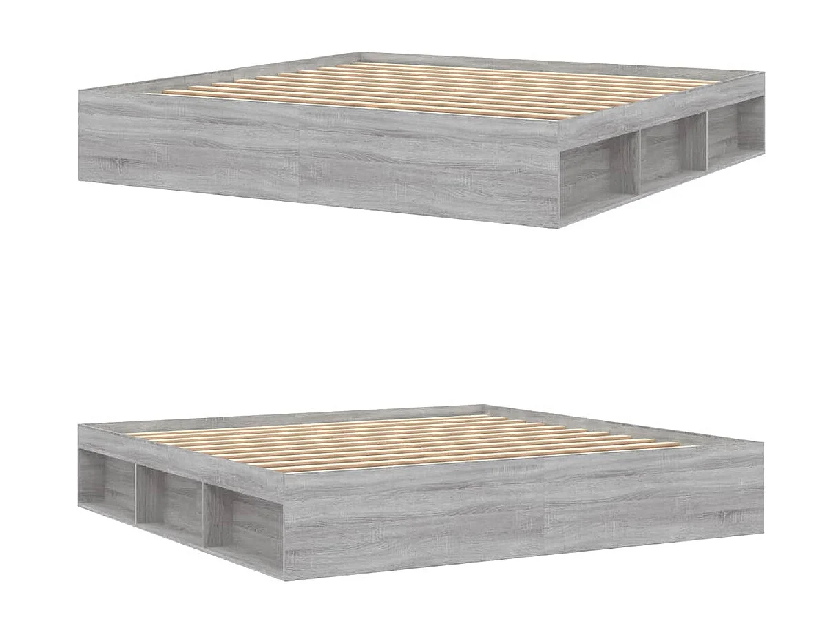 Lit-200x200 cm sonoma gris EGGB68684