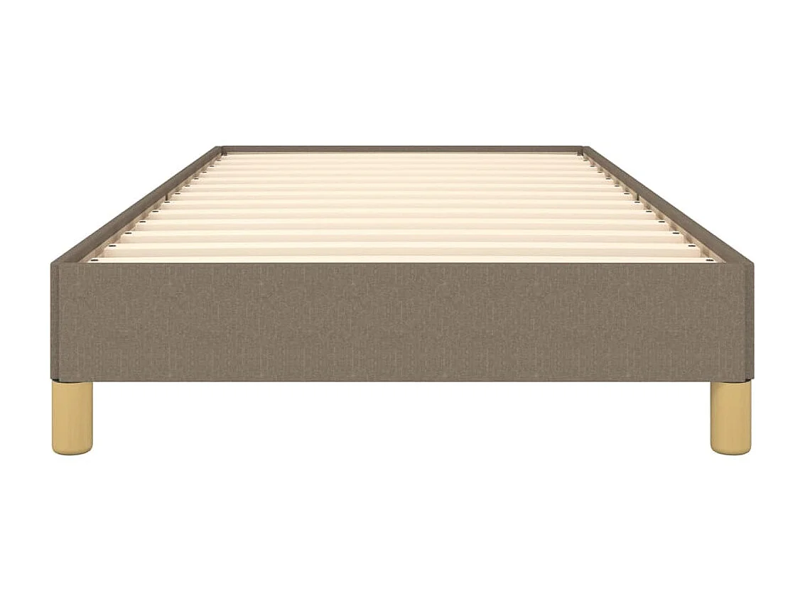 Lit-100x200 cm Taupe Tissu EGGB66802