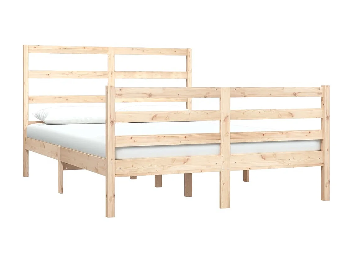 Bedframe massief grenenhout 120x190 cm NL27093