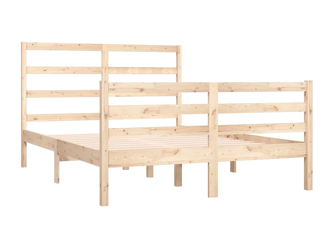 Bedframe massief grenenhout 120x190 cm NL27093