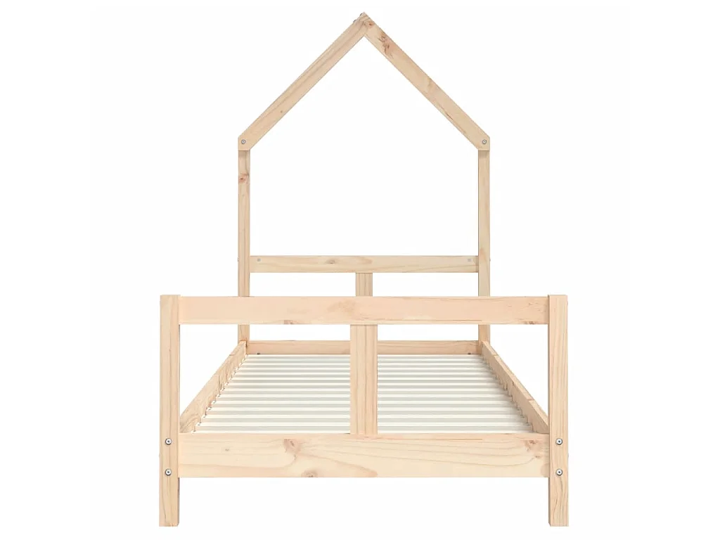 Lit-80x200 cm pour enfants bois de pin massif EGGB68721