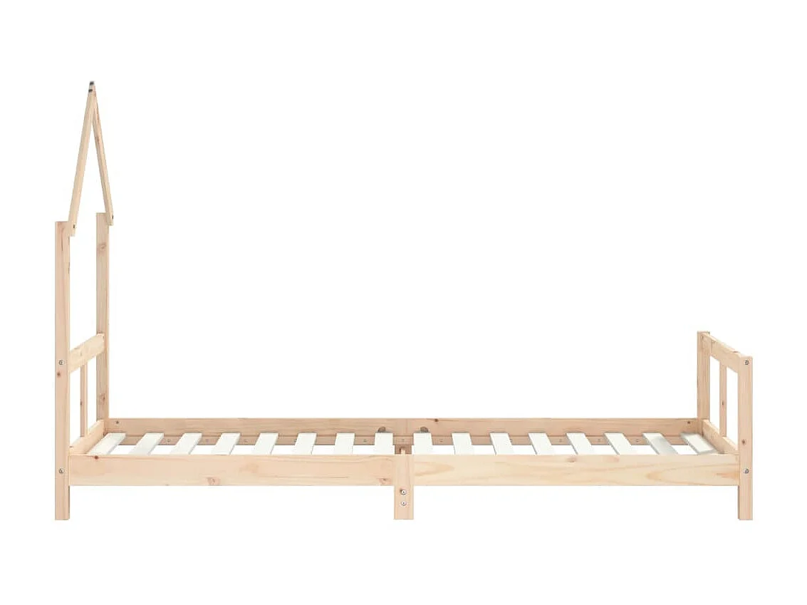 Lit-80x200 cm pour enfants bois de pin massif EGGB68721