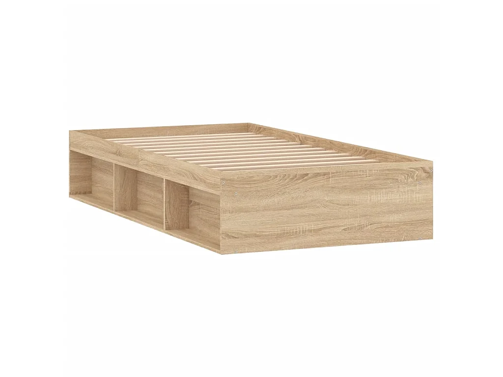 Lit-90x190 cm chêne sonoma EGGB71248