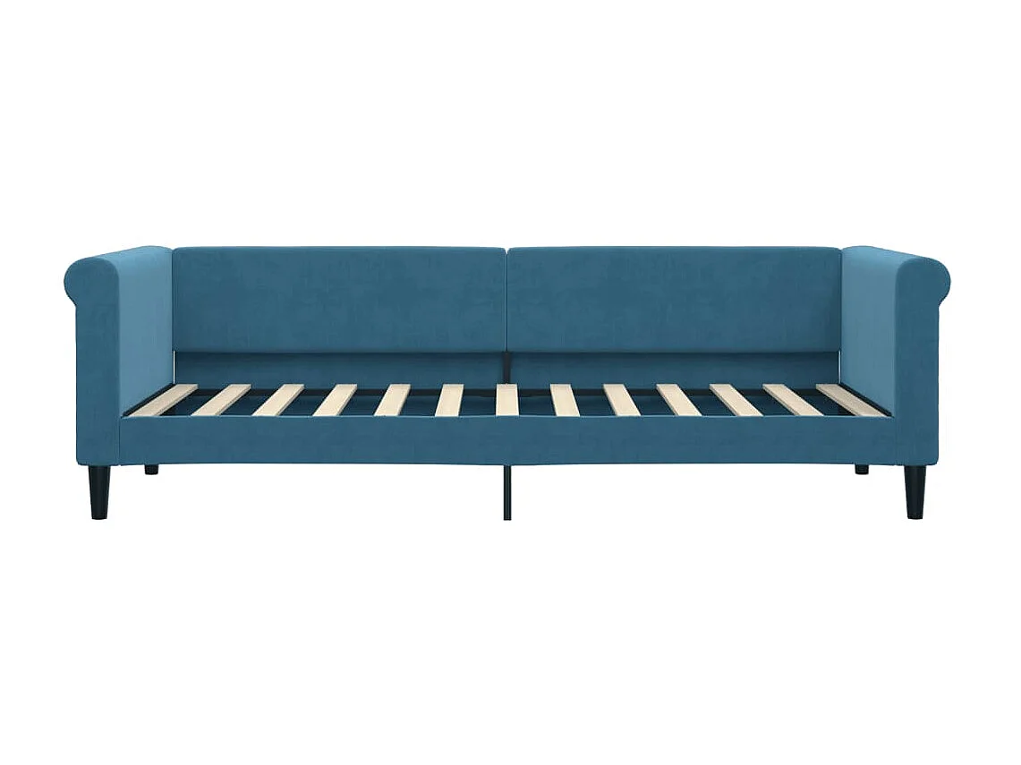Lit-80x200 cm de repos bleu velours EGGB84235