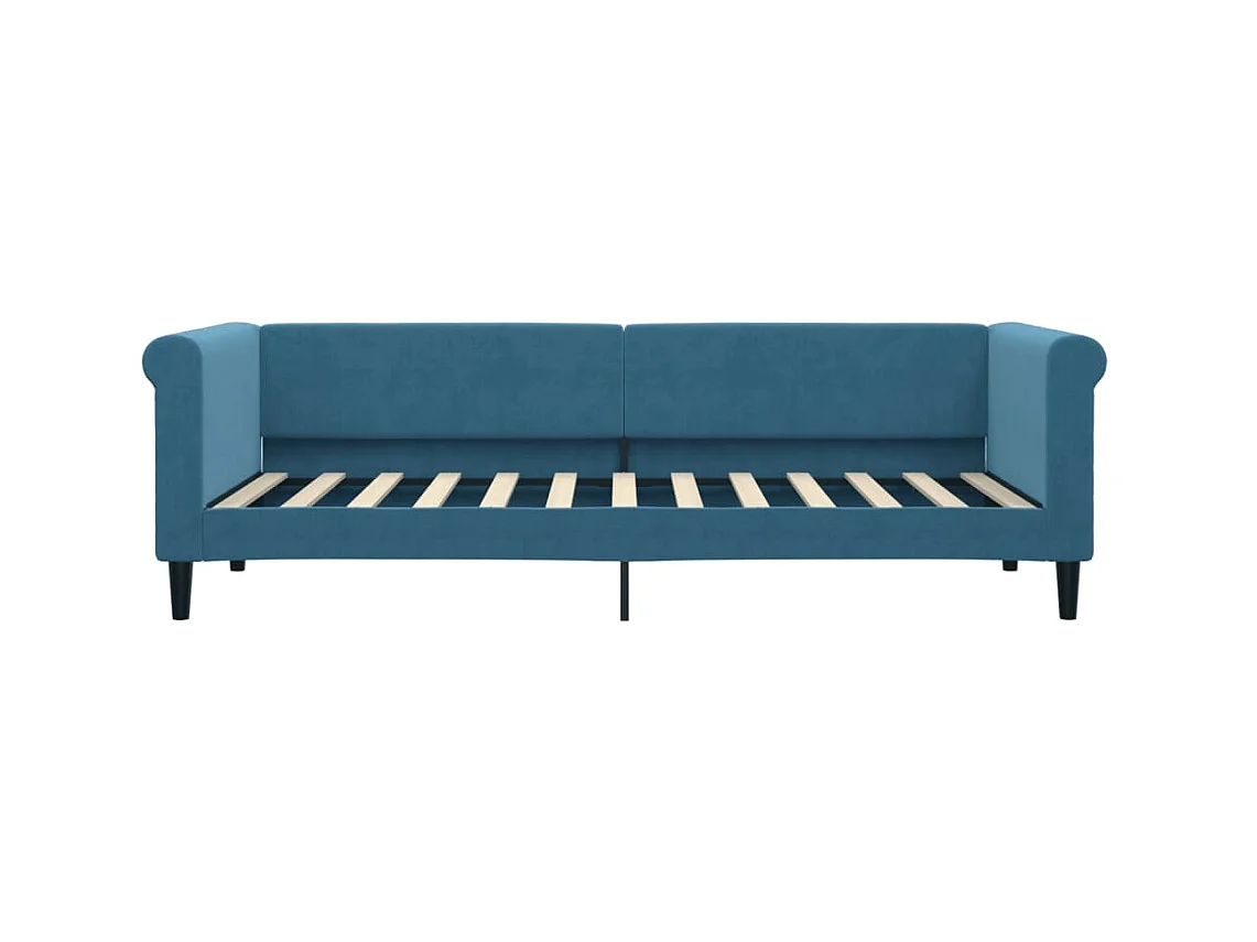 Lit-80x200 cm de repos bleu velours EGGB84235