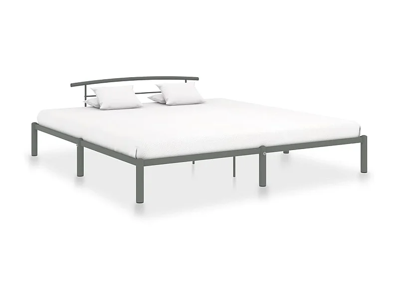 Bedframe metaal grijs 180x200 cm NL62596